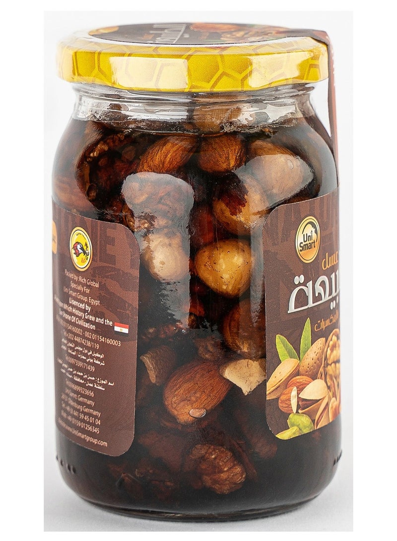 Uni Smart Group Honey with nuts 500 grams - 100% natural from Uni Smart Group - Image 4